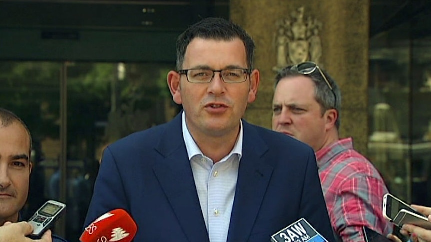 Premier Daniel Andrews is taking advice on Murray-Darling water sales