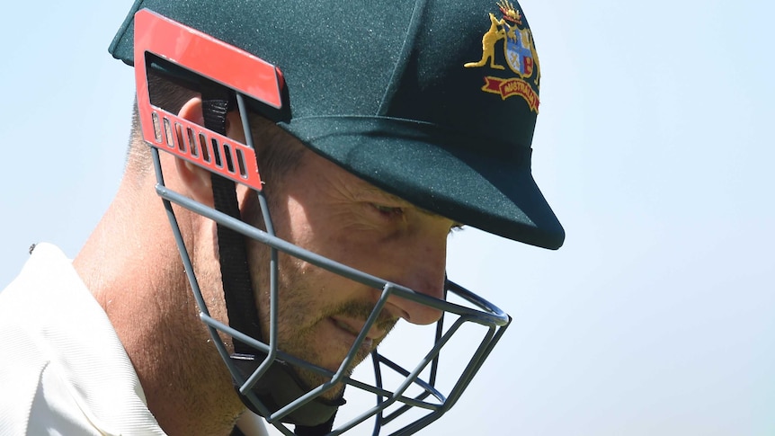 Shaun Marsh is sad