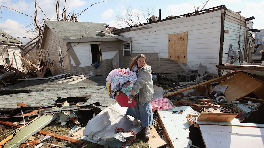 Possessions rescued after Indiana tornado