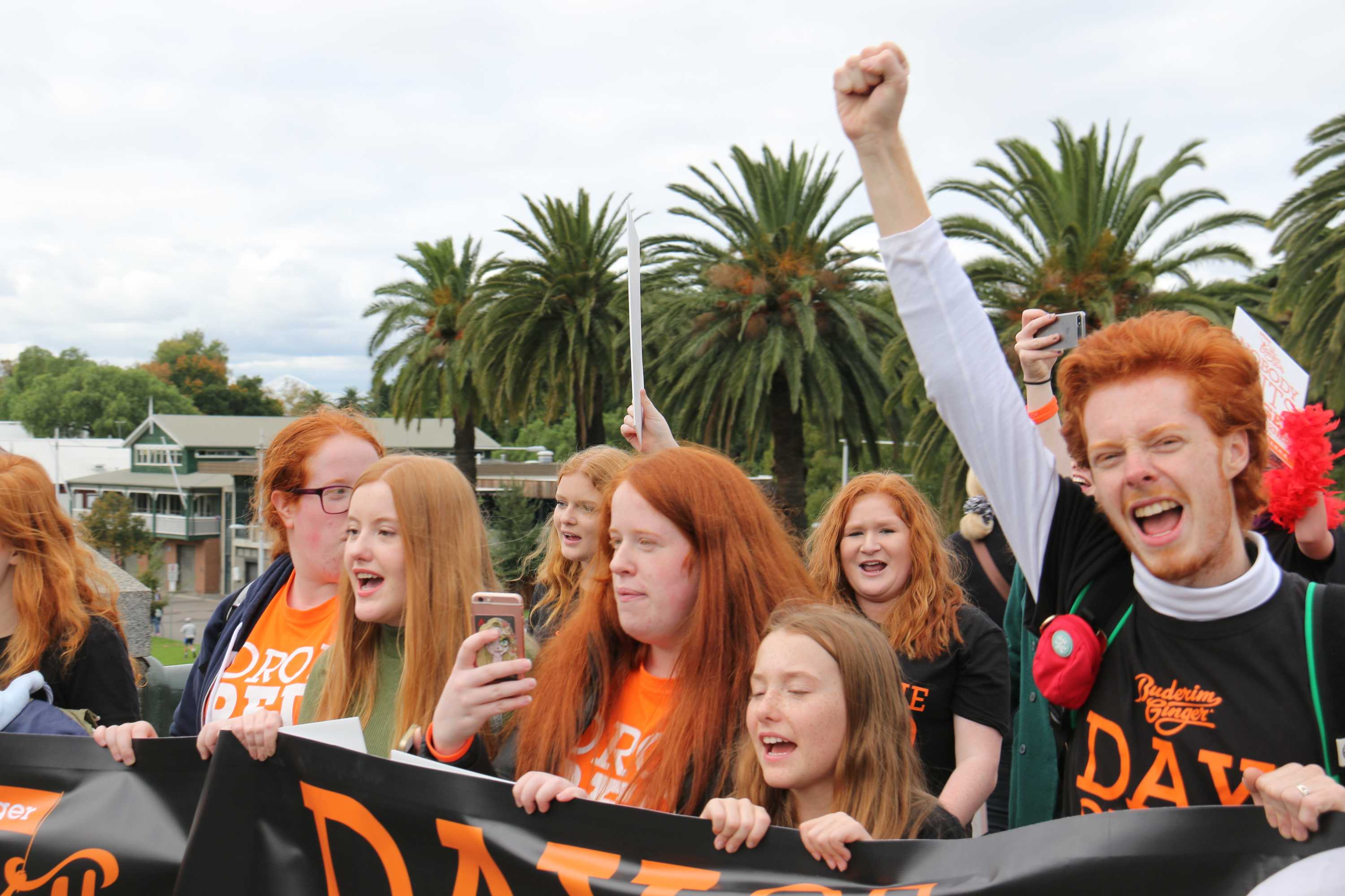 Ginger Pride parade More than 1,000 redheads turn out to celebrate in
