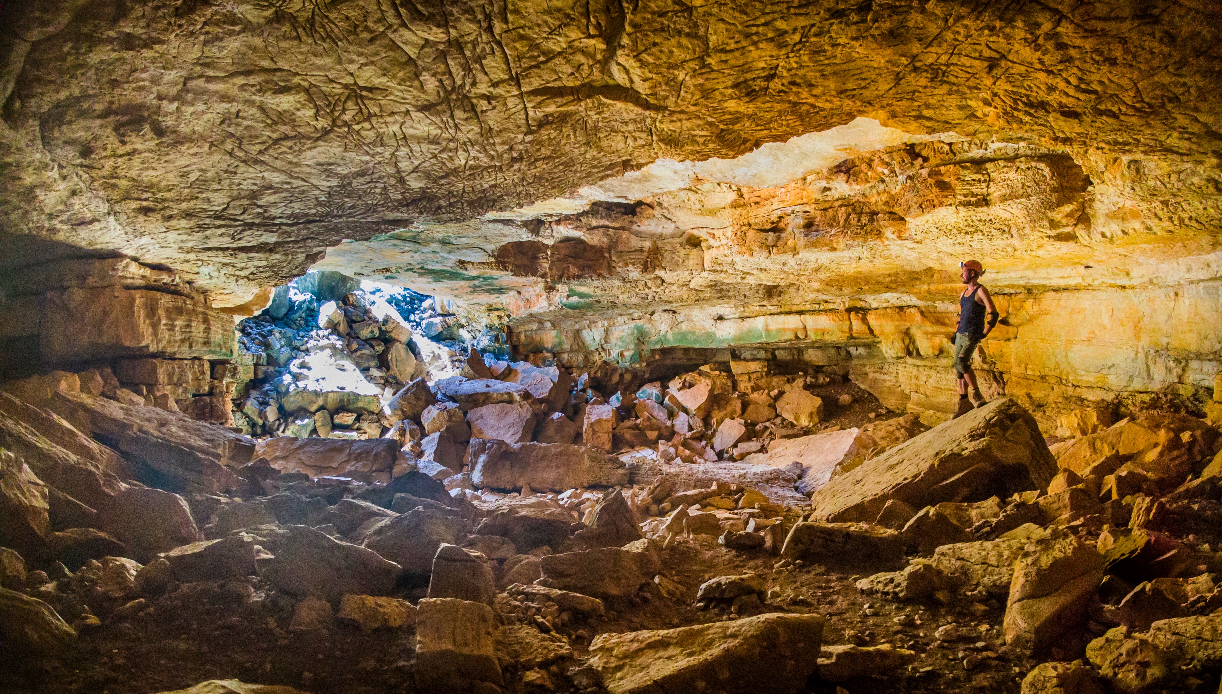 Cave divers search for rare ghost bats after flooding