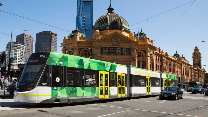 A Melbourne tram