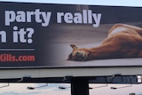 Dead horse billboard