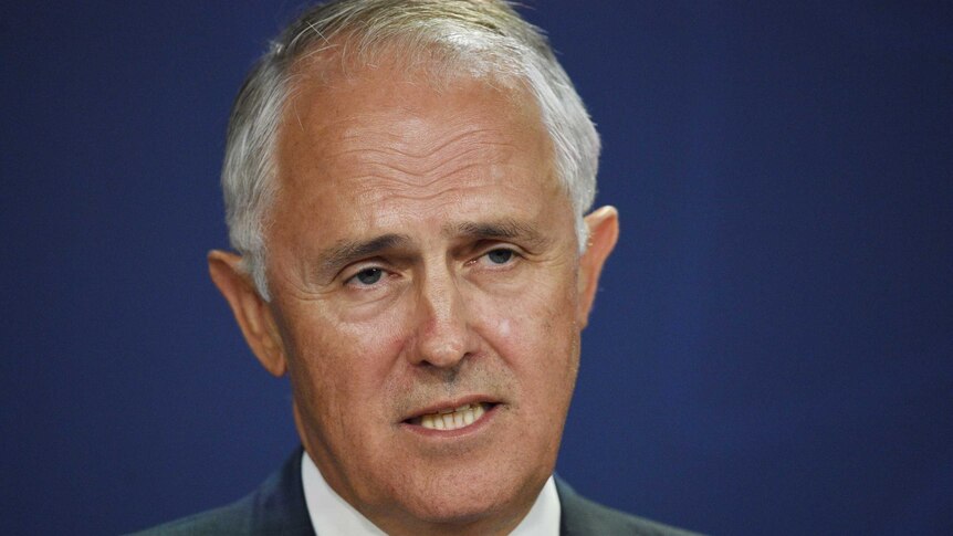 Australian Prime Minister Malcolm Turnbull speaks at a press conference in Sydney