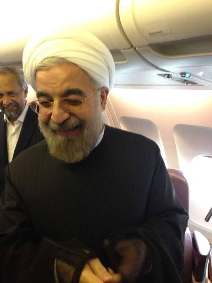 Iranian president Hassan Rouhani