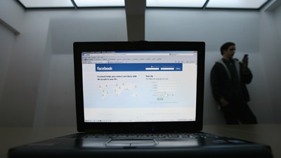 File photo: Facebook displayed on a laptop screen (Getty Images: Dan Kitwood)