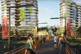 A residential plan of buildings for an Olympic village at Robina