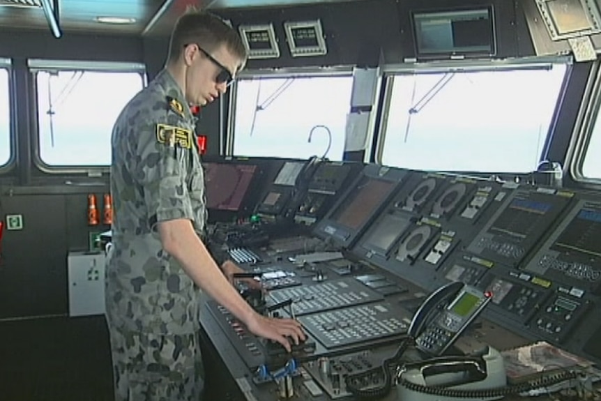 HMAS Canberra pilot