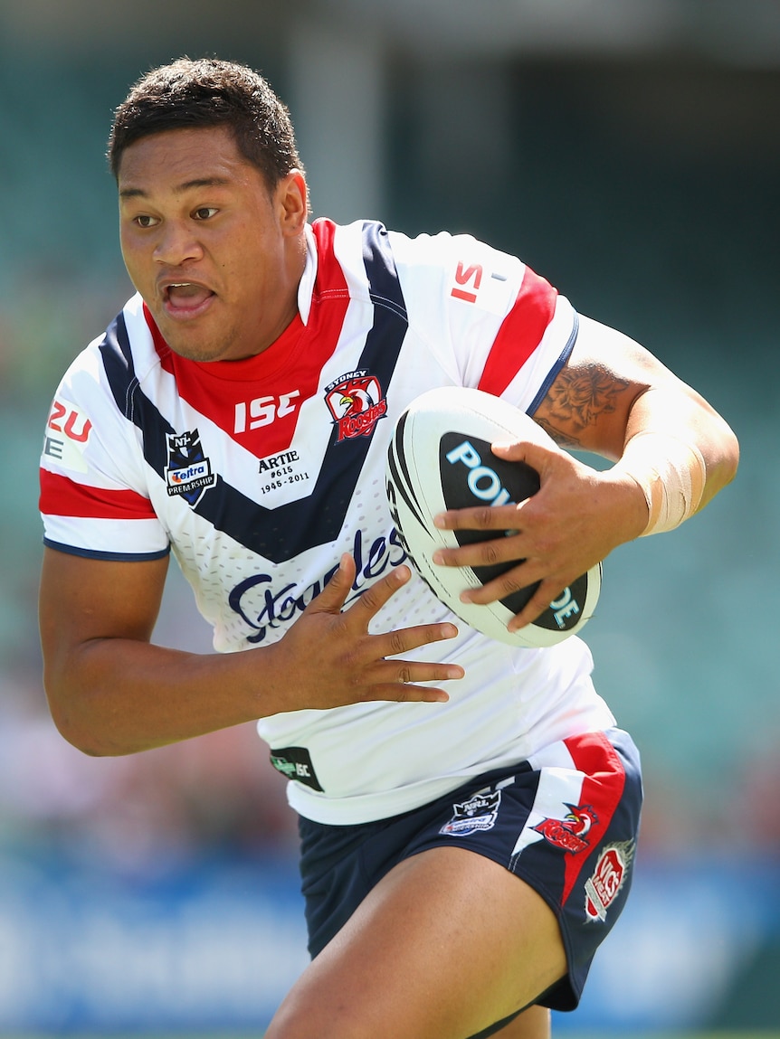 In the mix ... BJ Leilua could face Brisbane on Sunday.