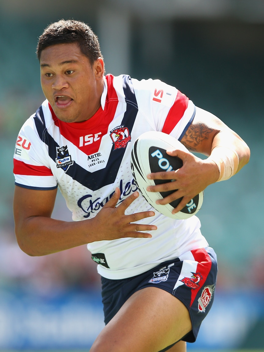 Sydney Roosters centre  BJ Leilua