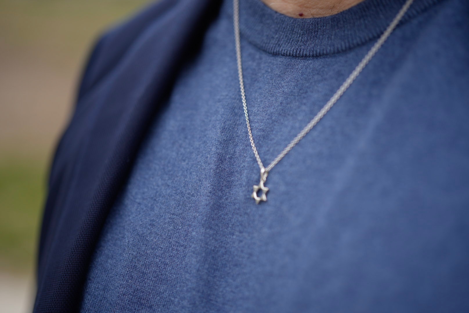 Collar estrella de David