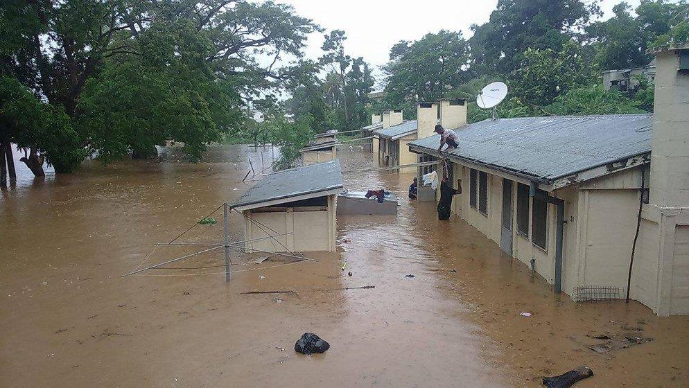 Fiji flooding caused by heavy rain, weeks after Cyclone Winston