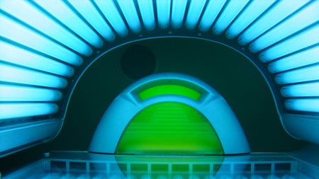 tanning bed