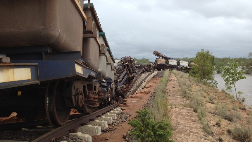 Rivers tested for pollution after freight train derailment