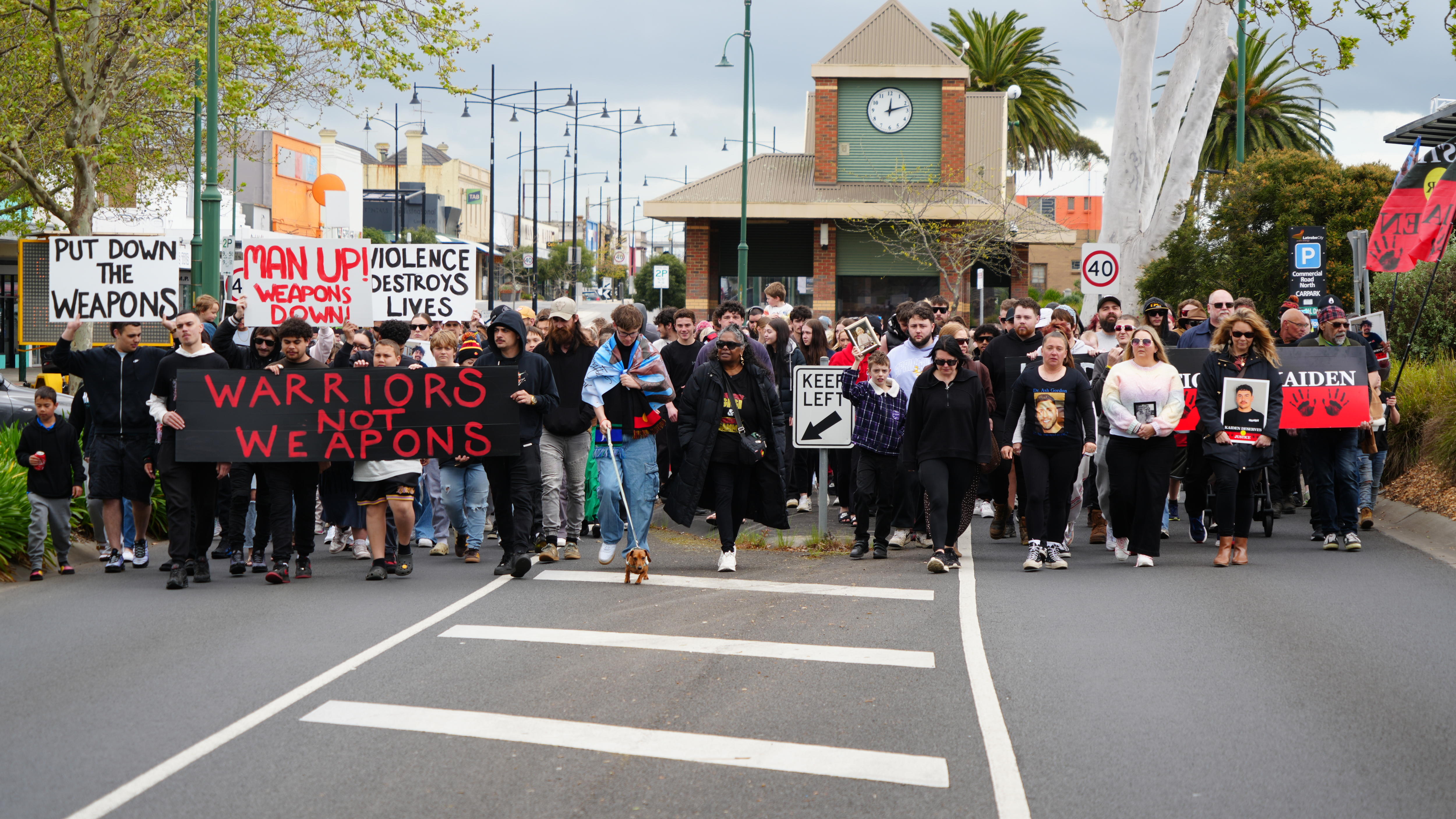 Marchers condemn violence, remember lost community members - ABC News & Headlines – Australian Broadcasting Corporation