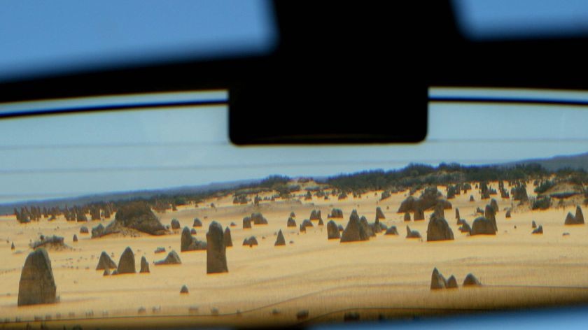 The Pinnacles, in Western Australia