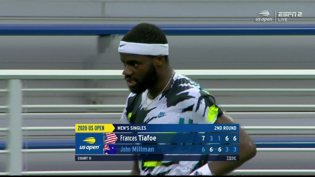 Frances Tiafoe Beats John Millman In Us Open Abc News