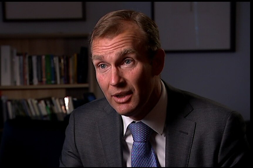 NSW Education Minister Rob Stokes interviewed by 7.30. 9 October 2017