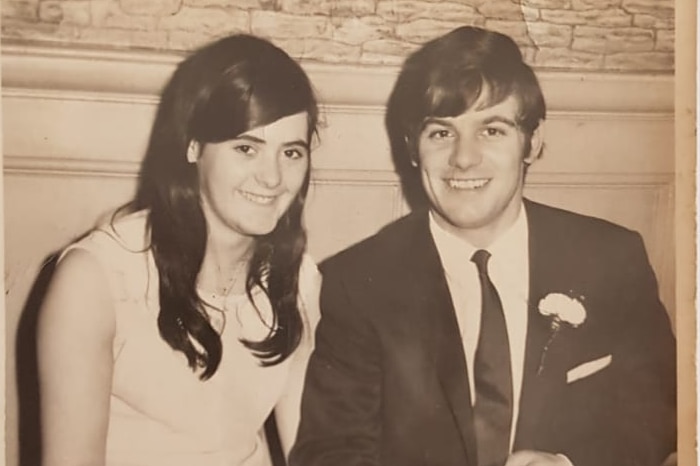 Ray Daniels and wife Elaine in their younger years.