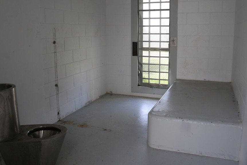 A cell in the old Don Dale youth detention centre in Darwin