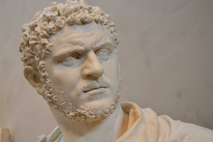 Bust of Emperor Caracalla by Bartolomeo Cavaceppi.