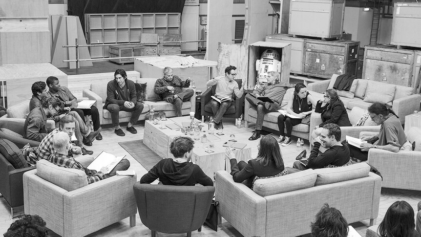 Star Wars episode VII cast read script