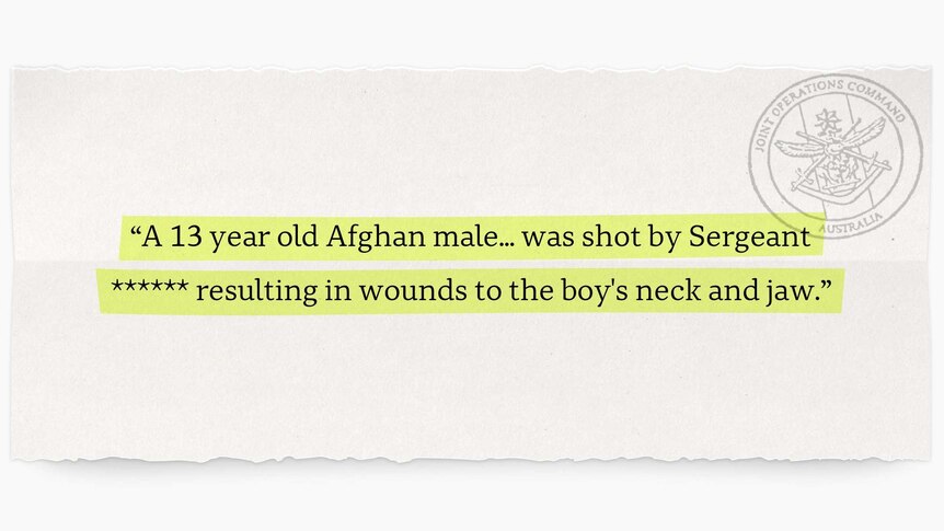 Afghan boy survives shot through face