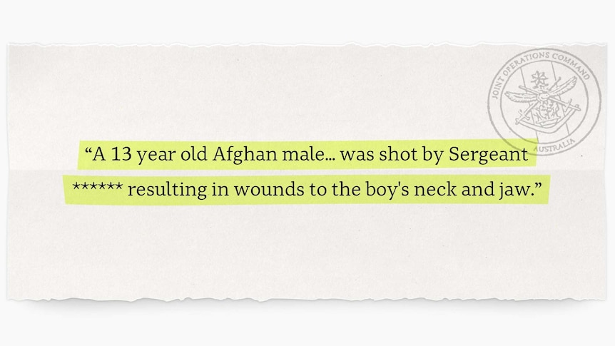 Afghan boy survives shot through face