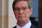 A tight head shot of WA Opposition Leader Mike Nahan.