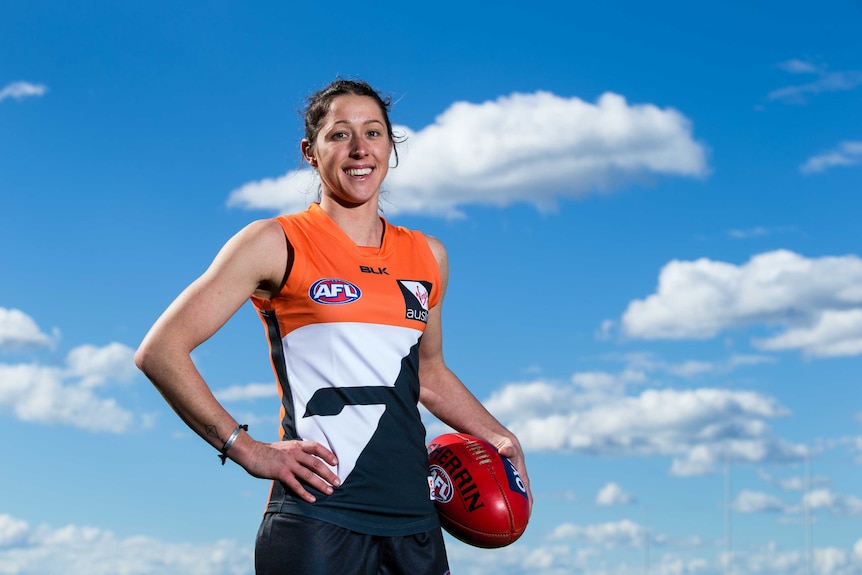 GWS Giants women's AFL player Renee Forth