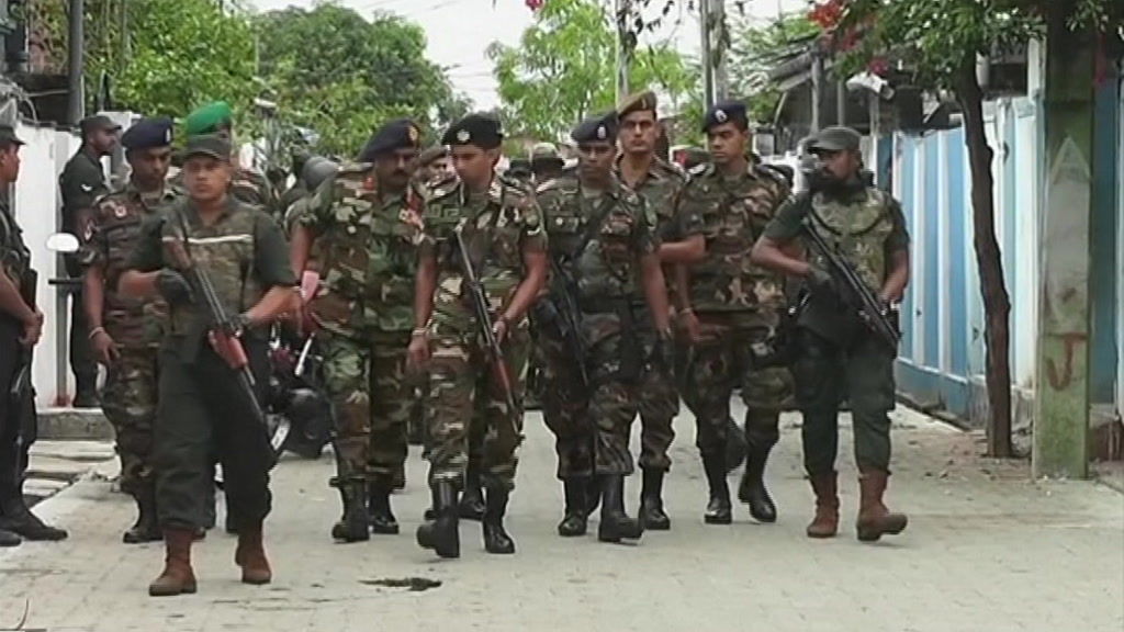 Sri Lankan military raid house in country's east - ABC News