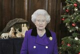 Queen Elizabeth II records her Christmas message