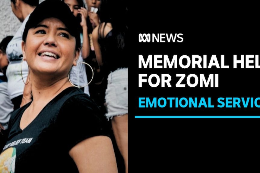 Memorial Held For Zomi, Emotional Service: Australian aid worker Zomi Frankcom