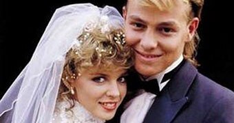 Kylie Minogue and Jason Donovan