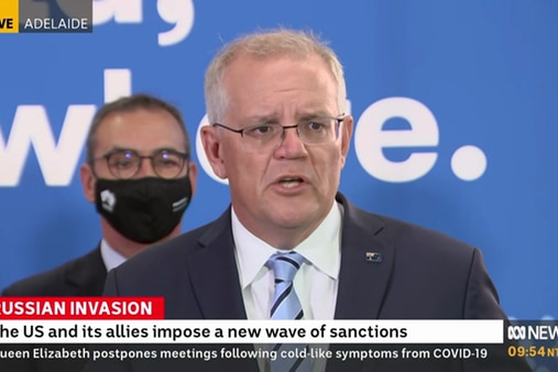 Scott Morrison speaking