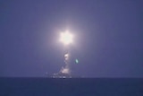 Russian warships launch cruise missiles against Syrian targets