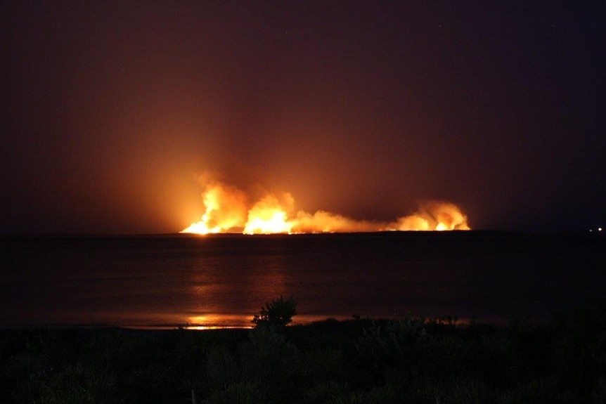 Beecroft Peninsula fire