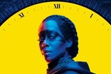 The official banner for the HBO series Watchmen, featuring Regina King.