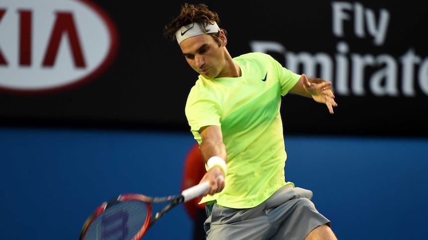 Federer returns against Lu at Australian Open