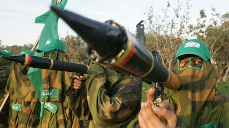Violence between Hamas and Fatah forces has surged since Thursday. [File photo]