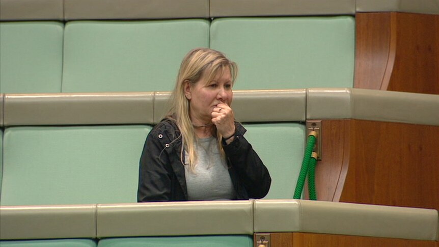 Julie-Ann Finney in Parliament