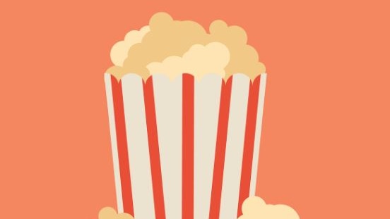 Picture graphic of popcorn 