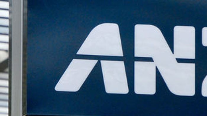 ANZ logo outside branch