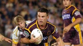 Ready to go ... Shaun Berrigan during his days with the Broncos