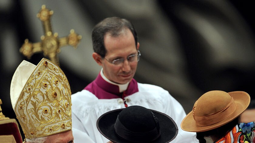 The Pope celebrates Christmas night holy mass