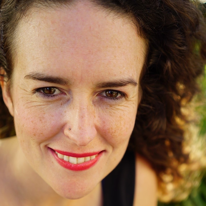 Close-up portrait of journalist and author Jess Hill.