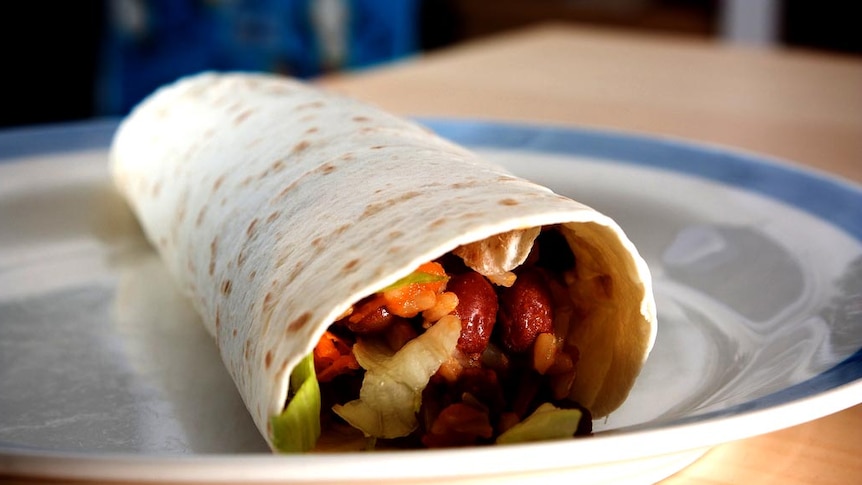 Burritos are a popular choice for American take away