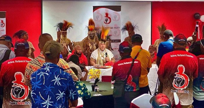 People's Reform Party lida Gov Allan Bird