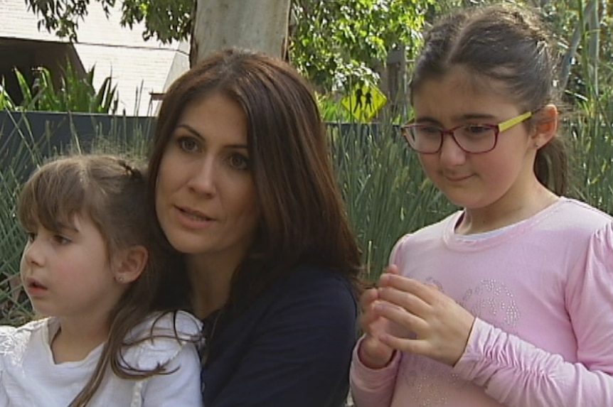 Maria Psaradellis (right) and her mother Cathy