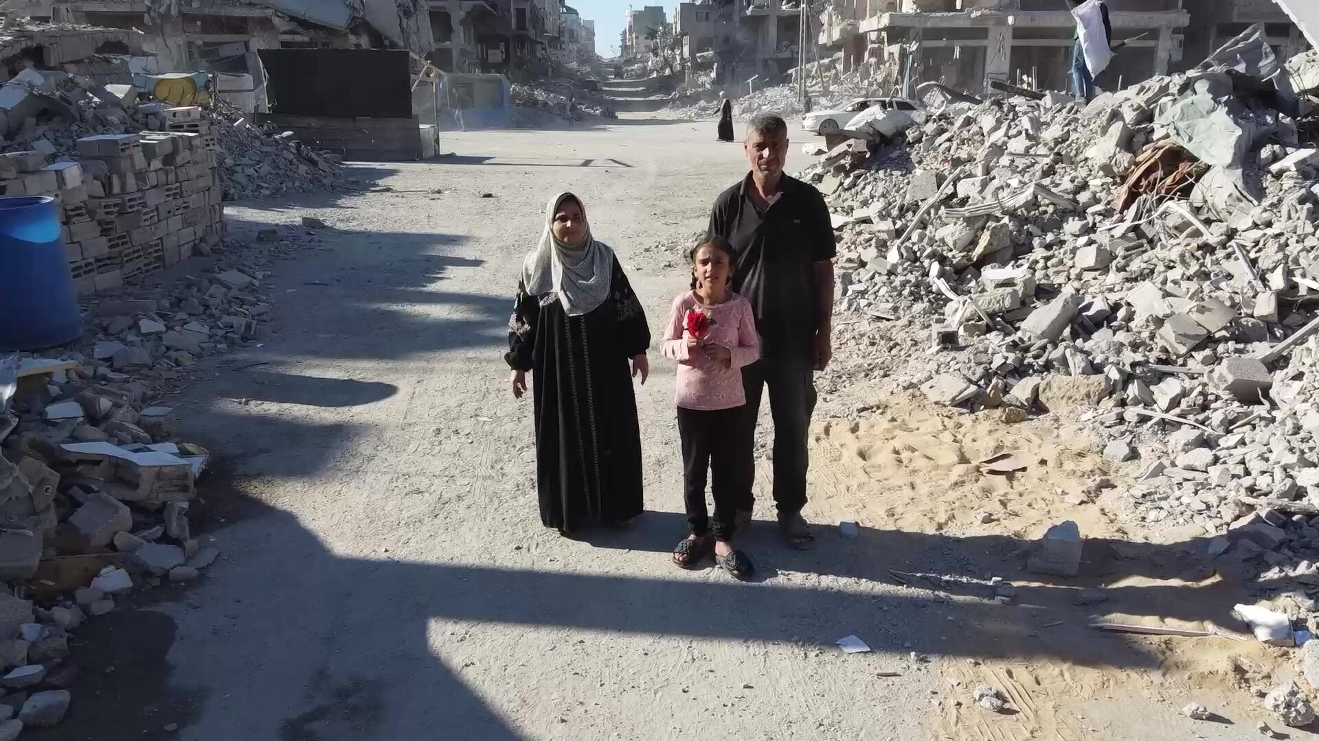 Drone view of Sheikh Radwan in Gaza City. - ABC News